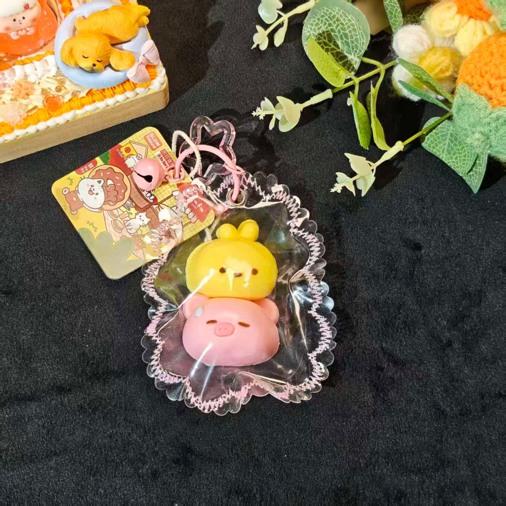 すぐに弾ける 抱きぐるみ ストレス解消 おもちゃ かわいい 安全なシリコン素材
