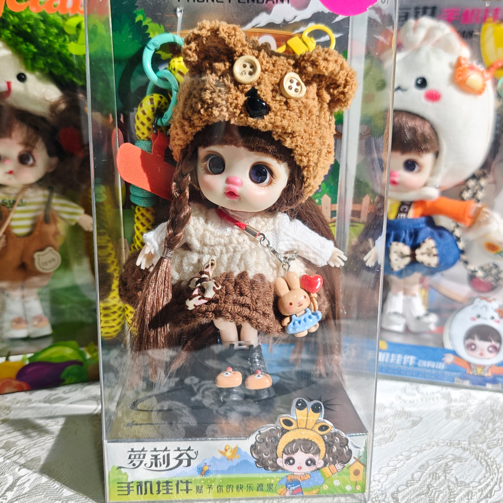 かわいいバッグストラップ、携帯ストラップ、置物