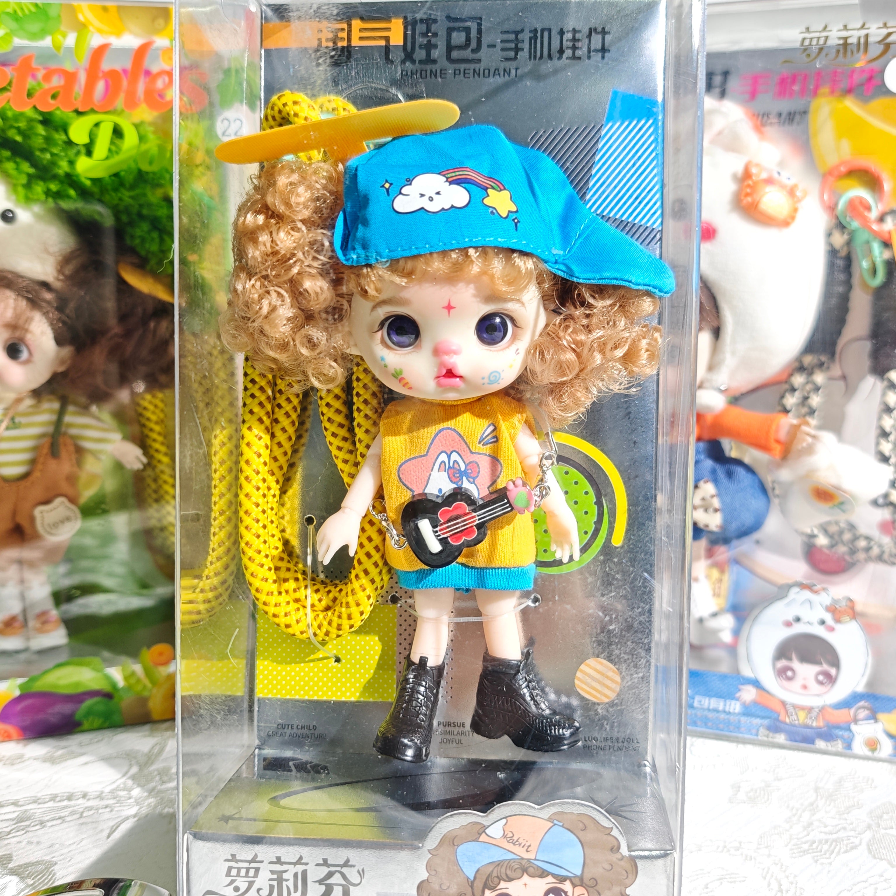 かわいいバッグストラップ、携帯ストラップ、置物