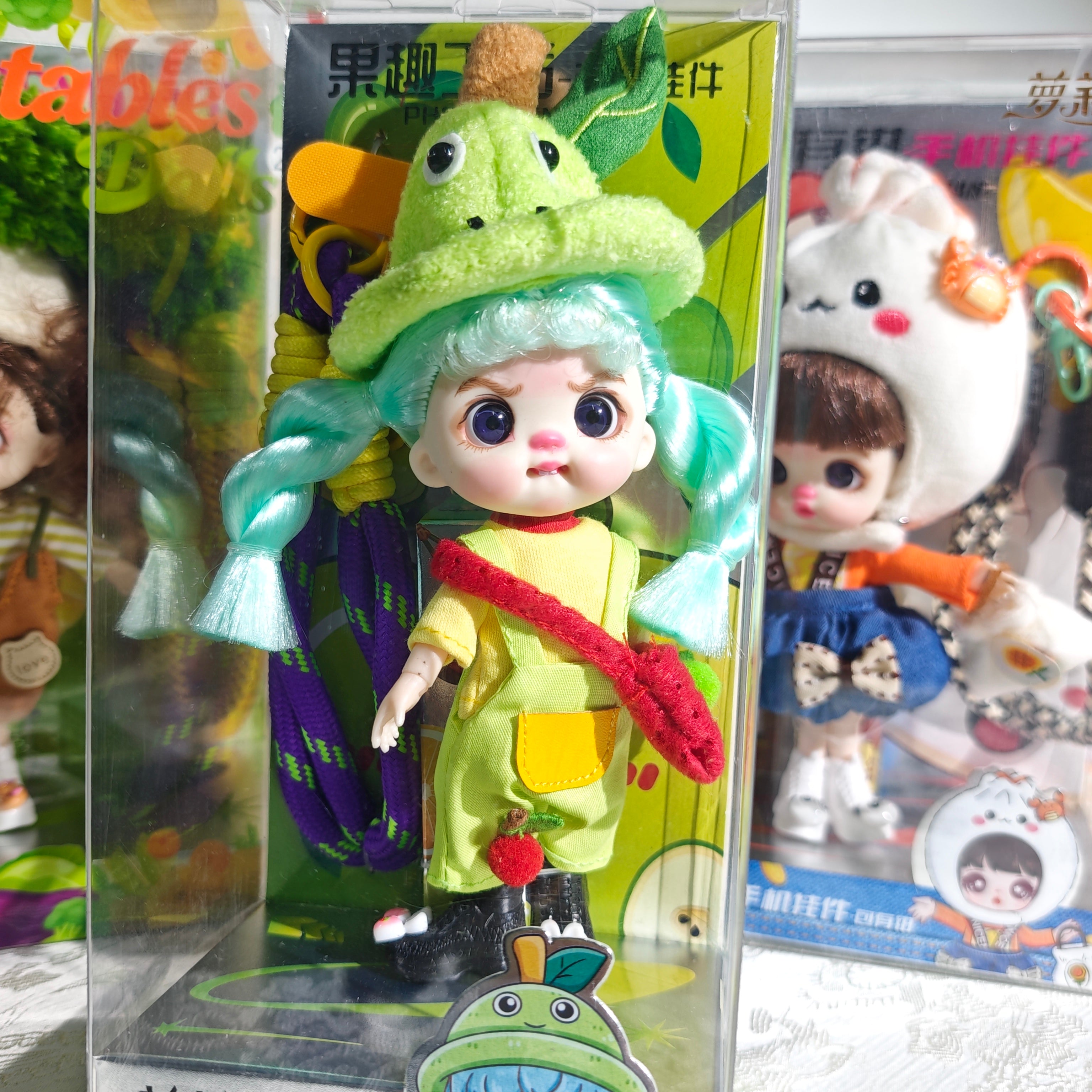 かわいいバッグストラップ、携帯ストラップ、置物